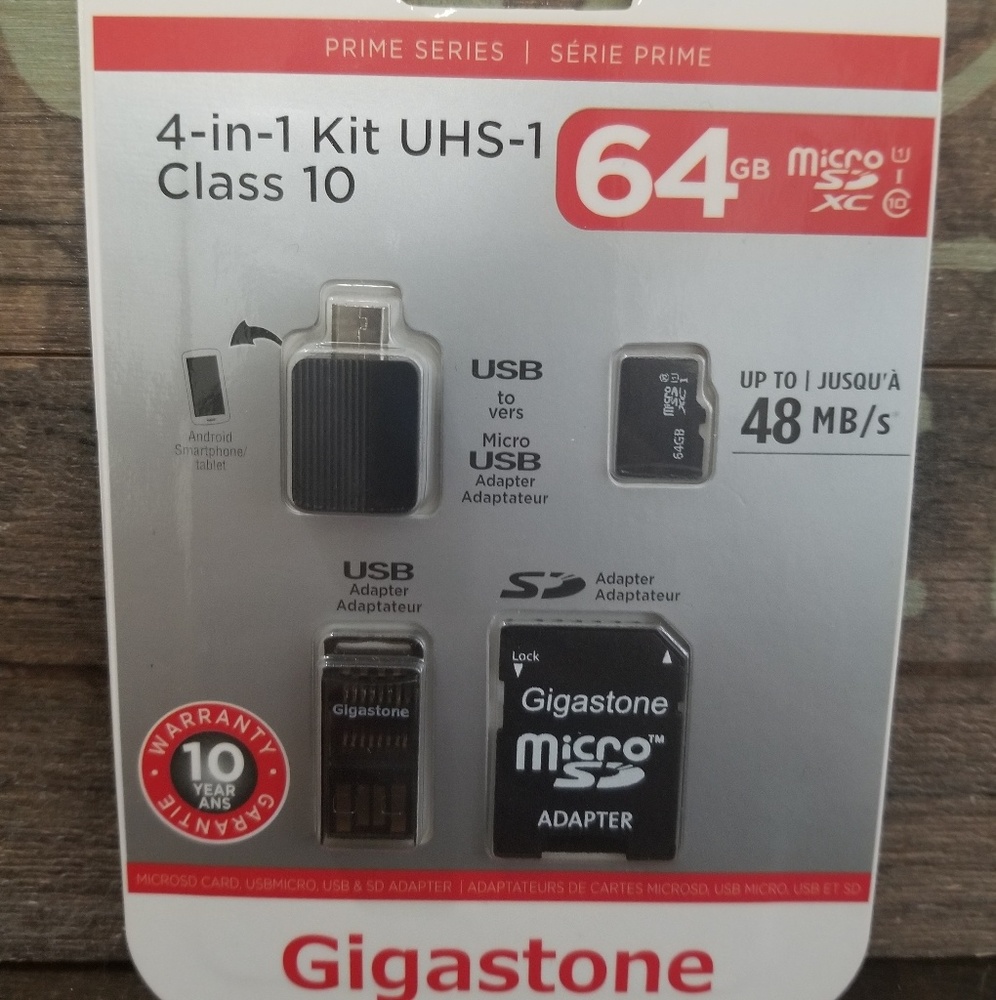 64 GB micro SD